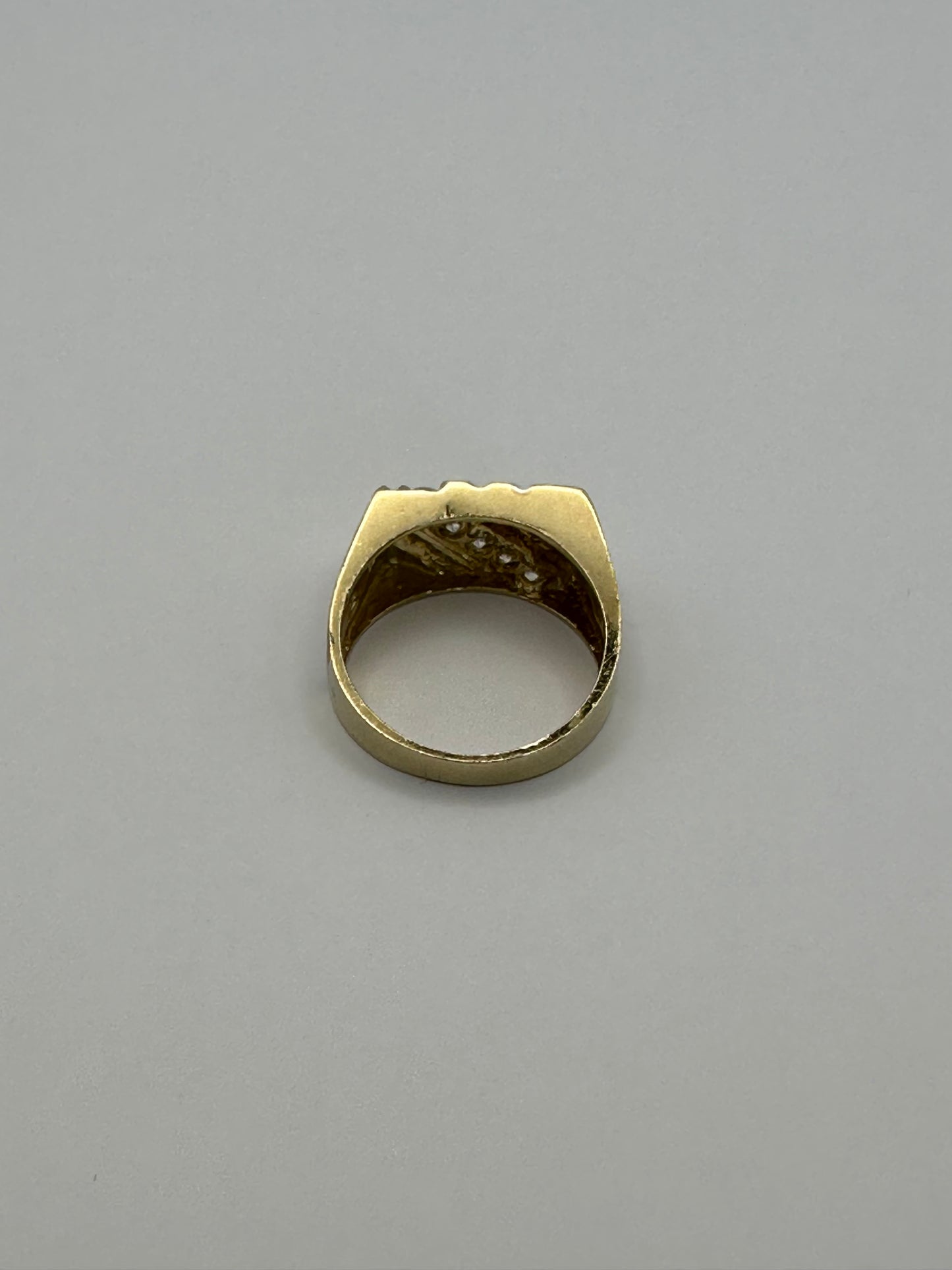 14k Unisex Yellow Gold Ring