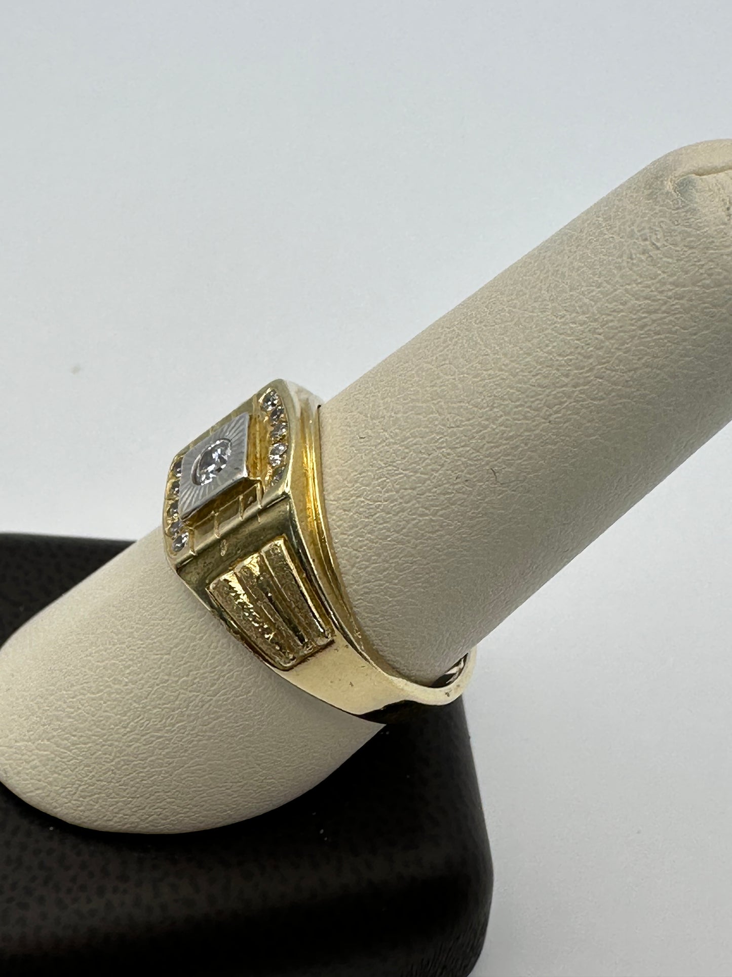 10k Gold Diamond Ring