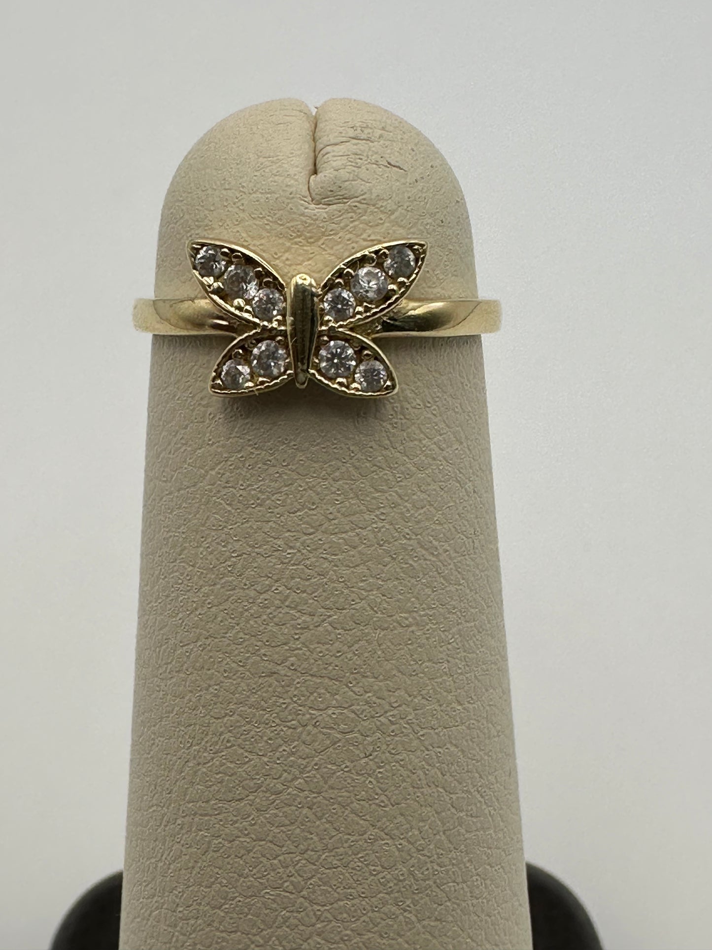 Butterfly 14k Gold Ring