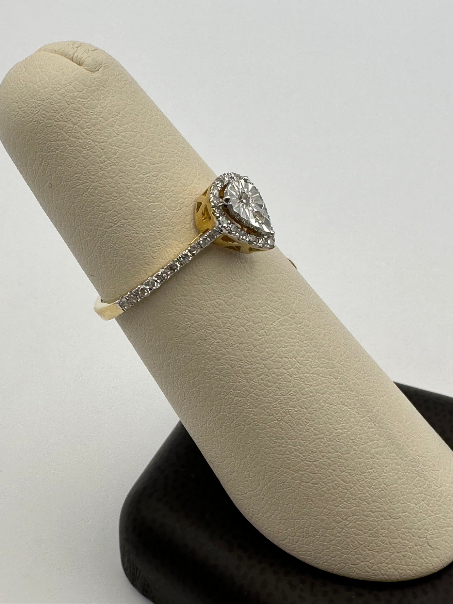 Diamond Ring Gold 10k