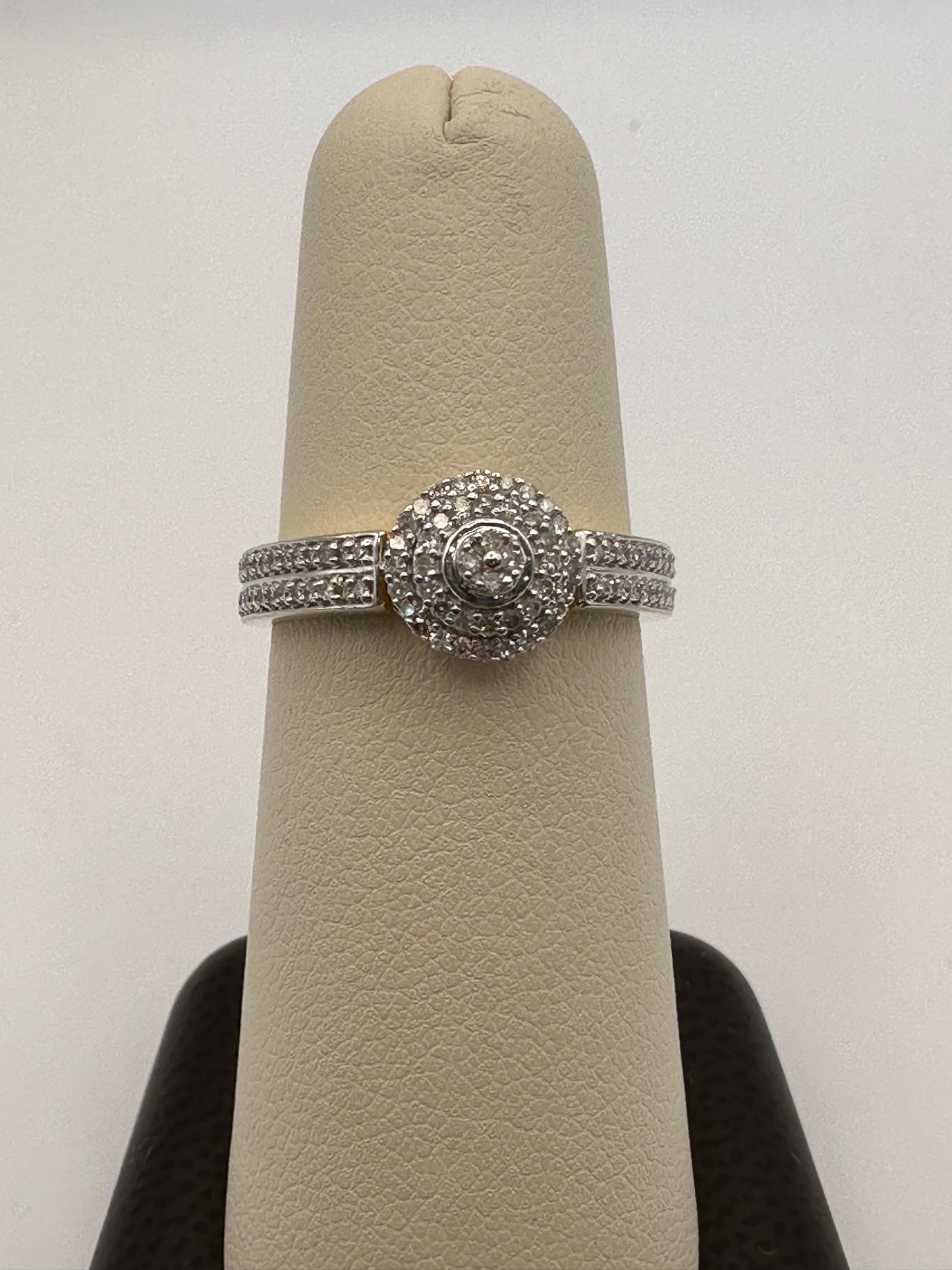 Iced 10k Italian Gold Ring