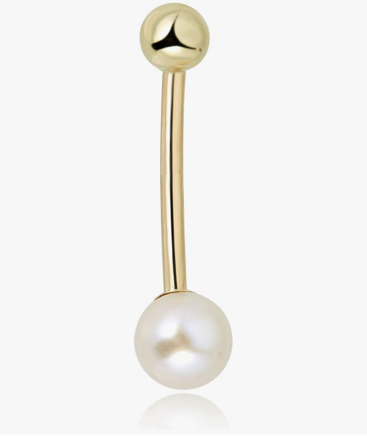 Piercing para el ombligo 14k 1g