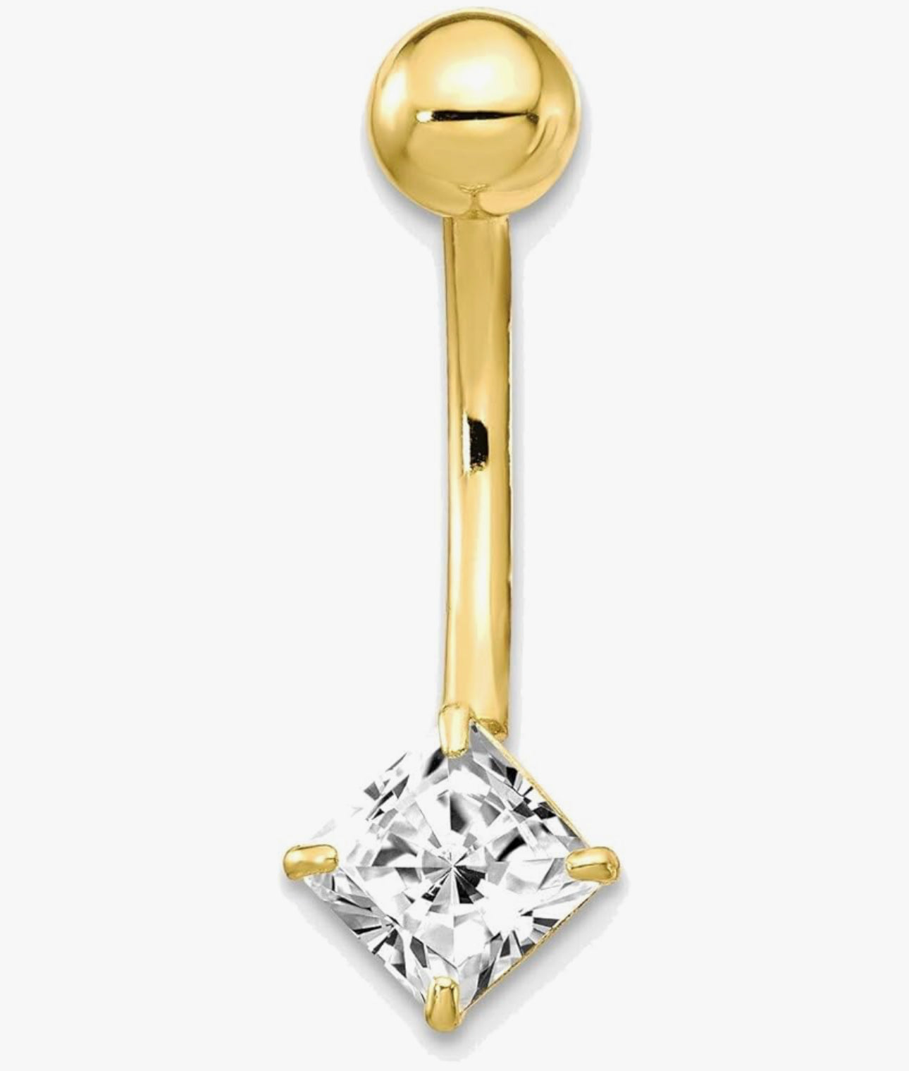 Piercing para ombligo 14k 0.9g