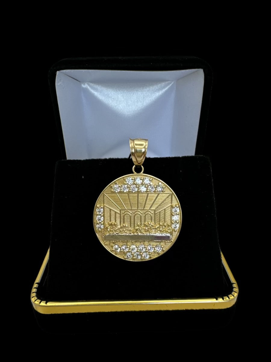 Dije Santa Cena 14k 5g