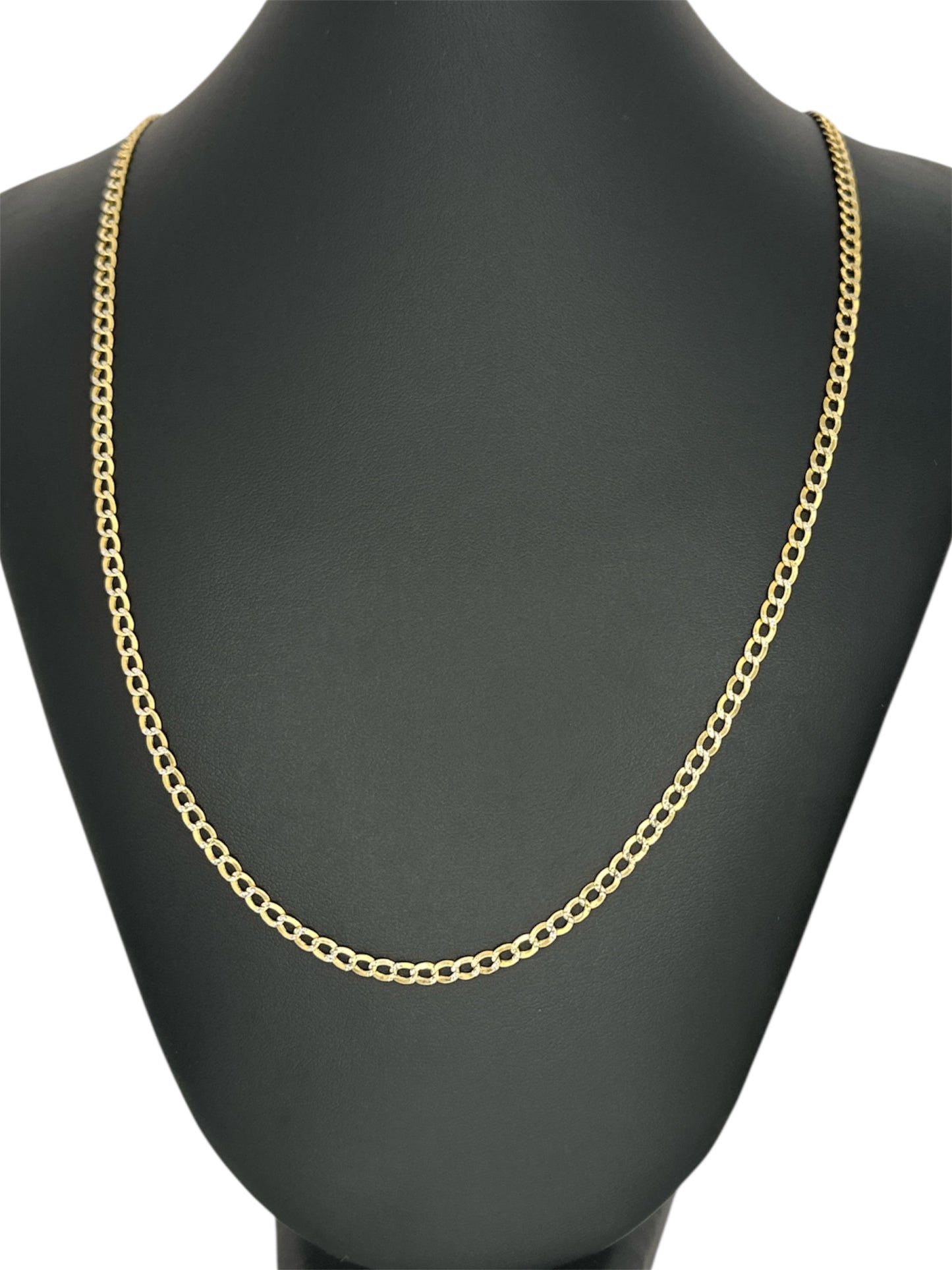 Cadena cubana 14k 5 g