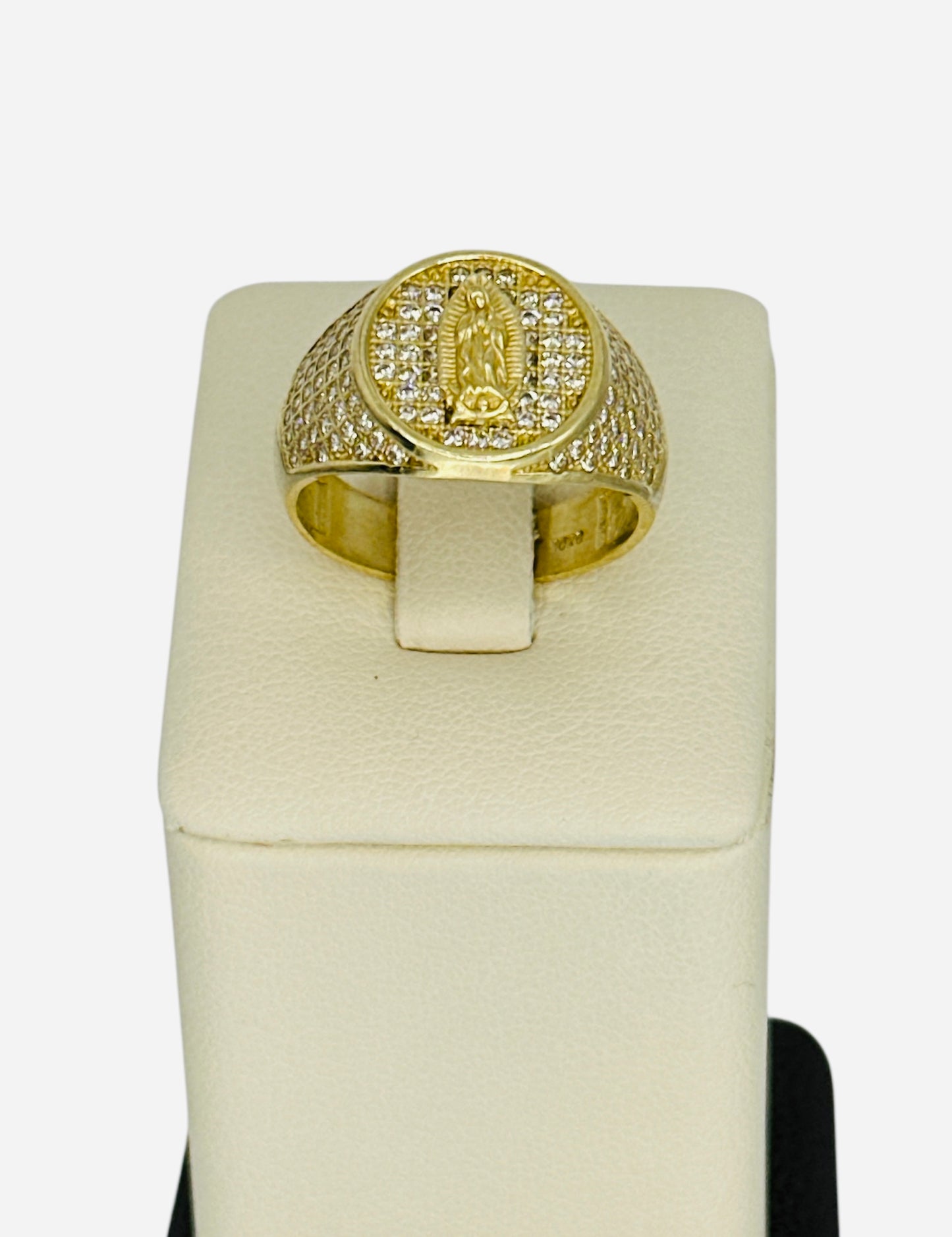 Anillo de la Virgen 10k 6.6g