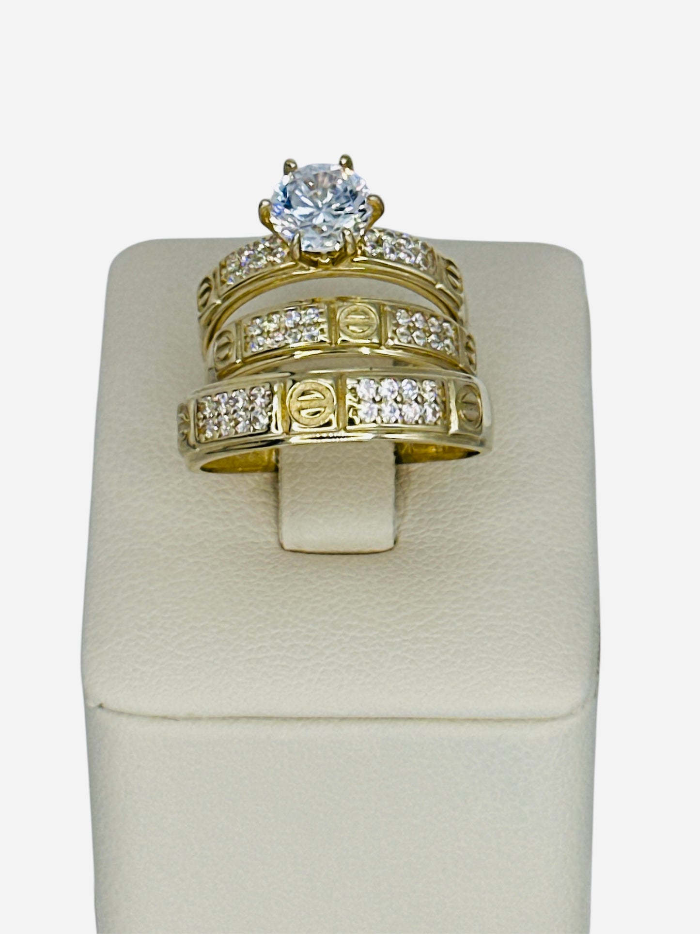 Anillos de matrimonio 10k 6.4g