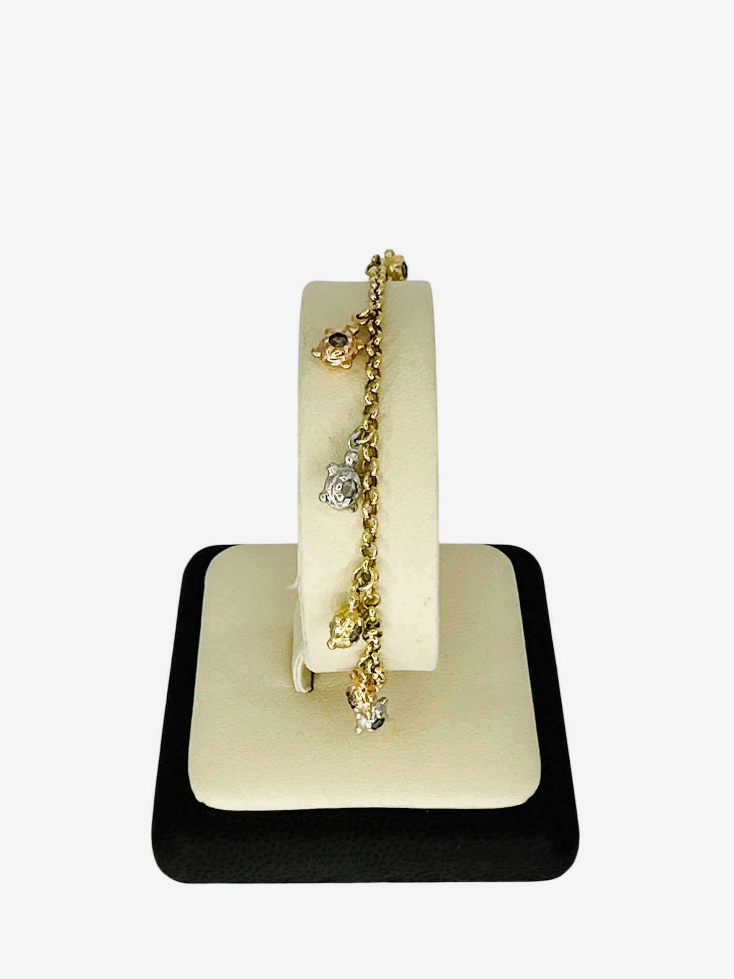 Brazalete para el pie 14k 6.8g