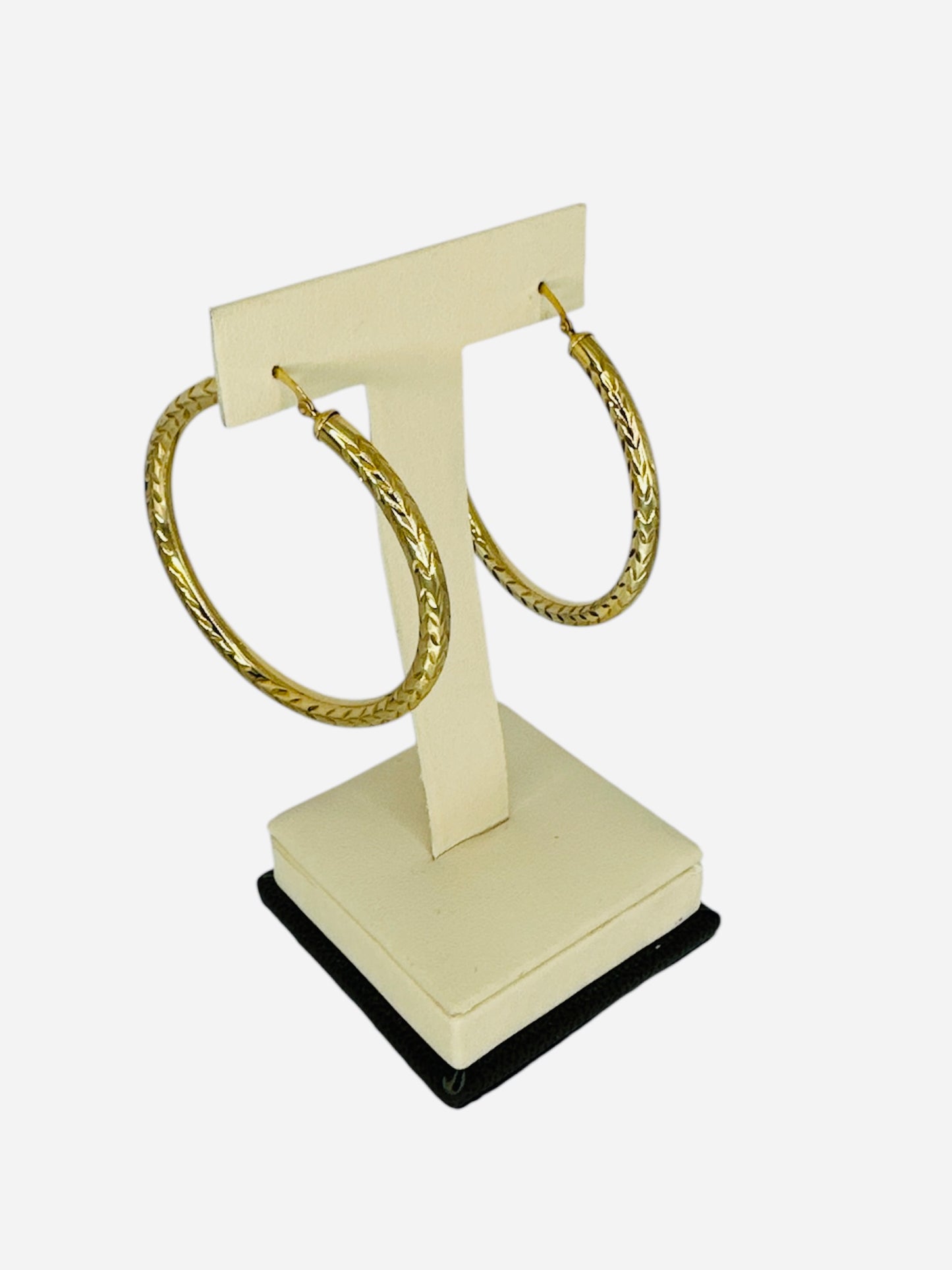 Argollas grandes 10k 4.6g