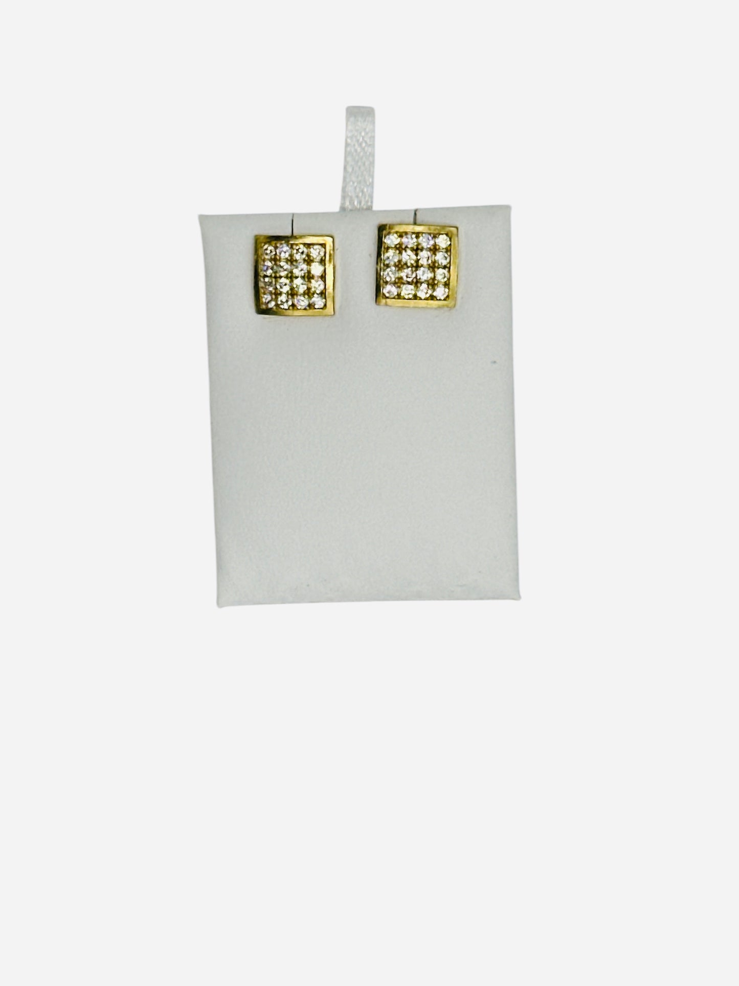 Pendientes cuadrados 10k 2.3g