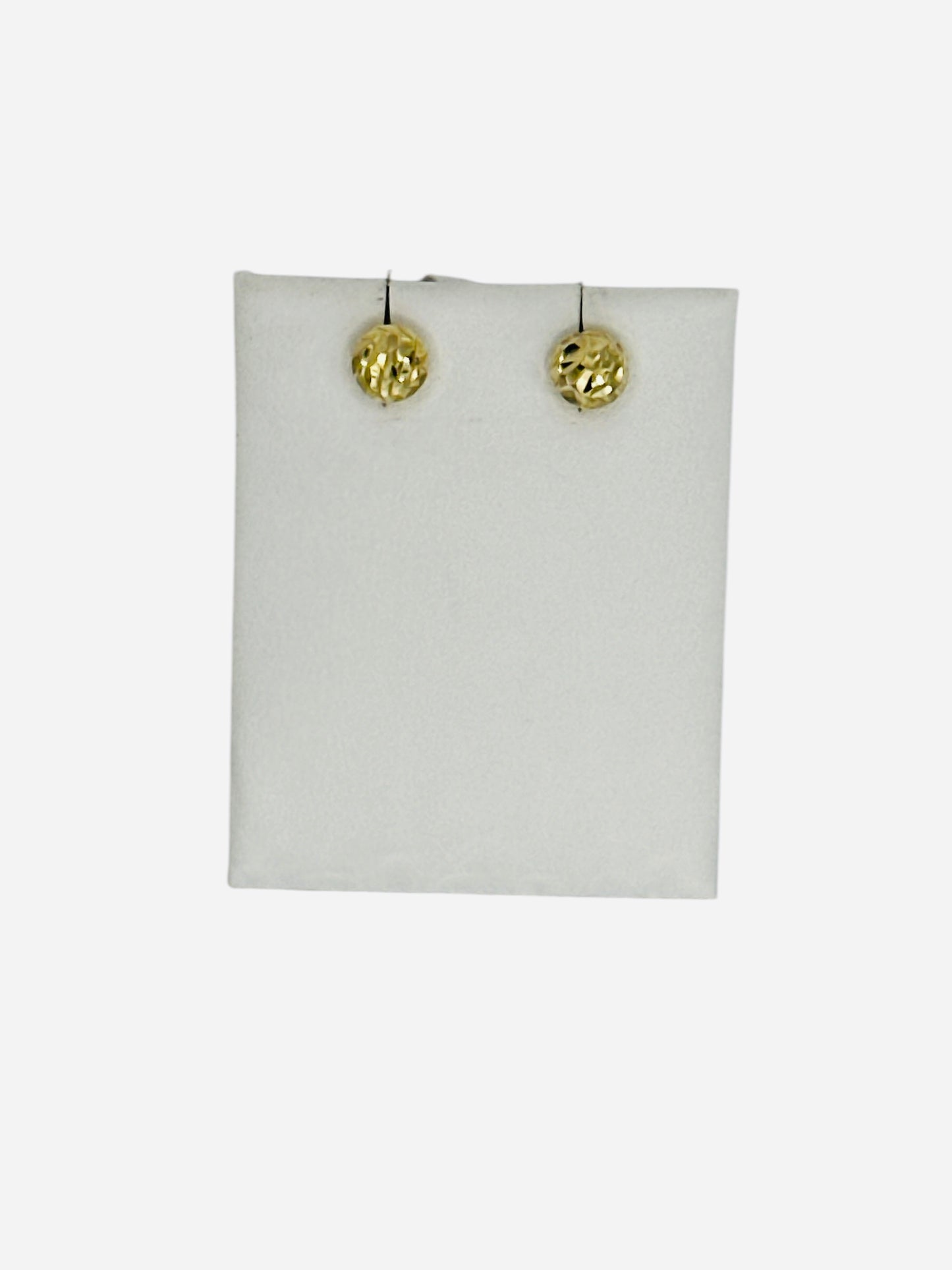 Pendiente 14k 1g corte brillo