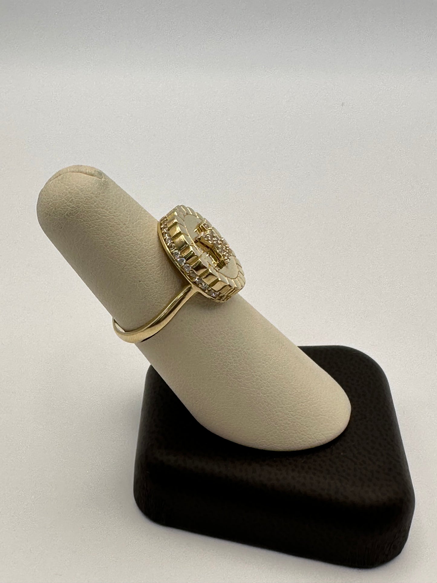 14k Yellow Gold Designer Ring