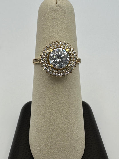 Diamond Ring Gold 10k