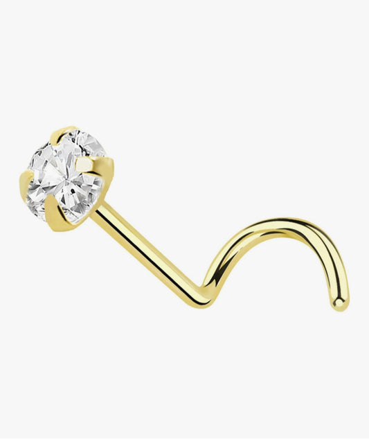 Piercing para nariz 14k