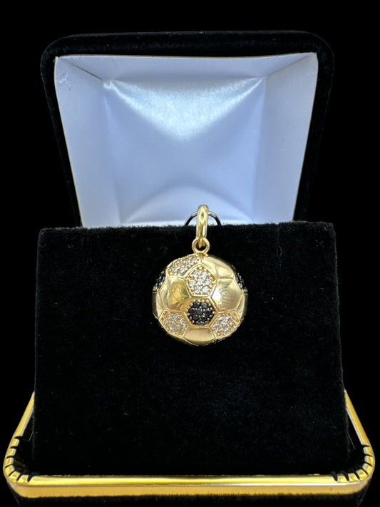 Dije balón de fútbol 14k 2.8g