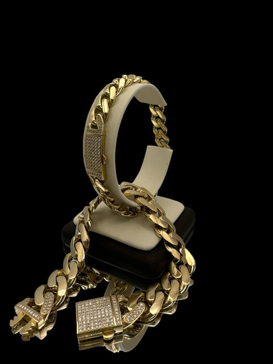 Monaco Bracelet 14K