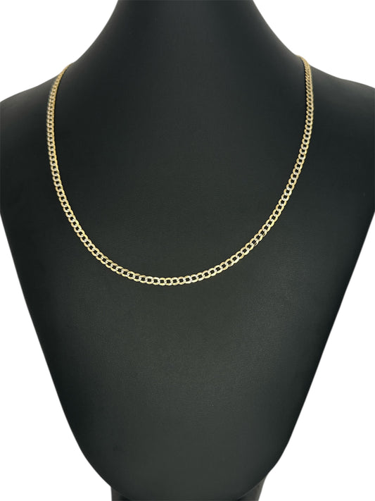Cadena cubana 14k