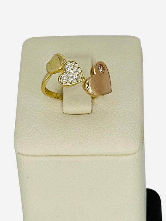 Anillo de corazon