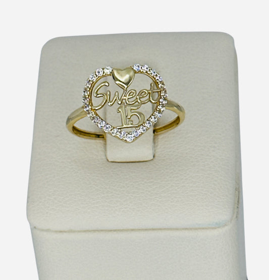 Anillo de 15 años