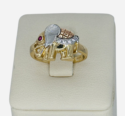 Anillo de elefante 3.9g   14k