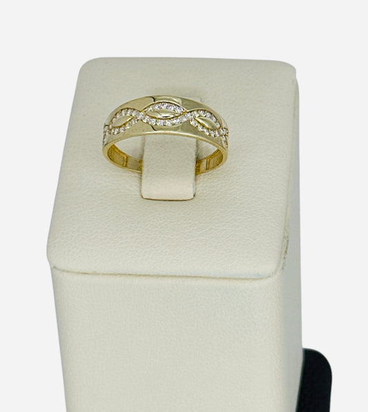 Anillo infinito 10k 1.5g