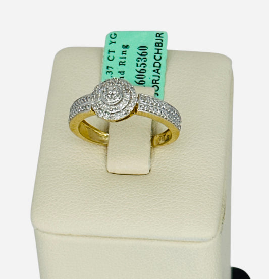 Anillo de Diamante 10k 2.3g