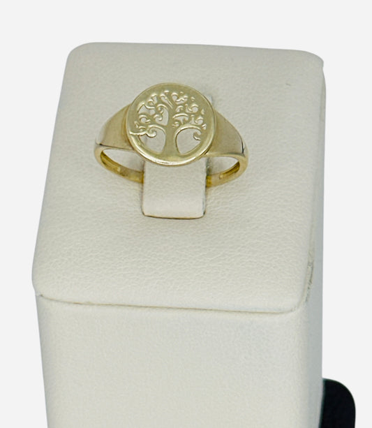 Anillo de árbol de la vida 10k 1.5g