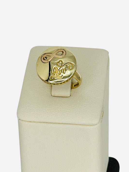 Anillo infinito 10k 3.4g