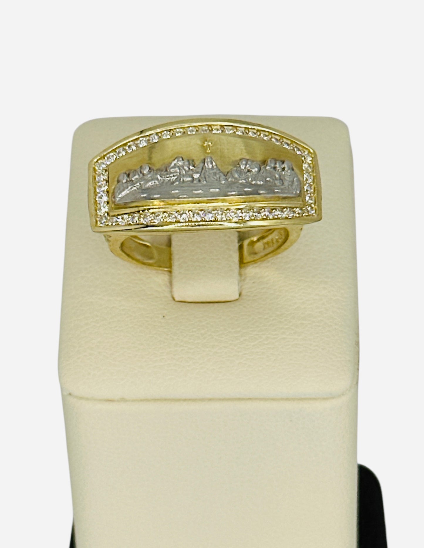 Anillo de la Santa Cena 10k 6.4g