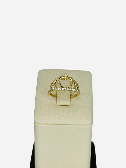 Anillo de corona 14k 2.4g