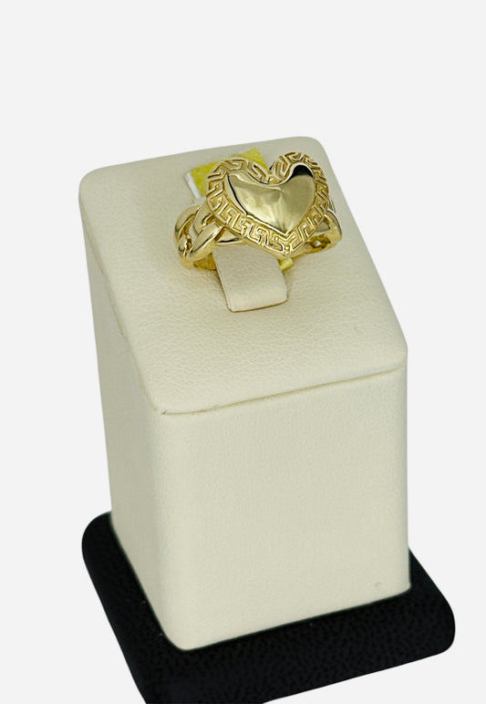 Anillo de corazon 14k 5.2g