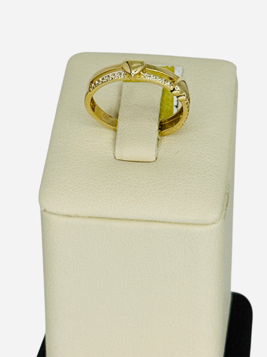 Anillo corazones 14k 1.8g