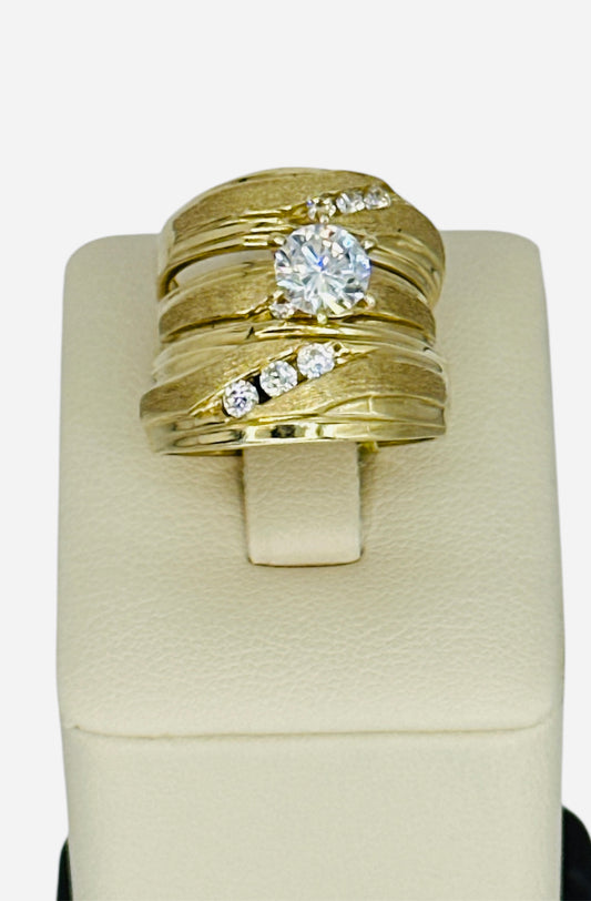 Anillos de matrimonio 14k 13.4g