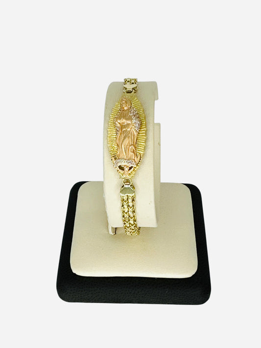 Brazalete de la Virgen 10k 6.6g