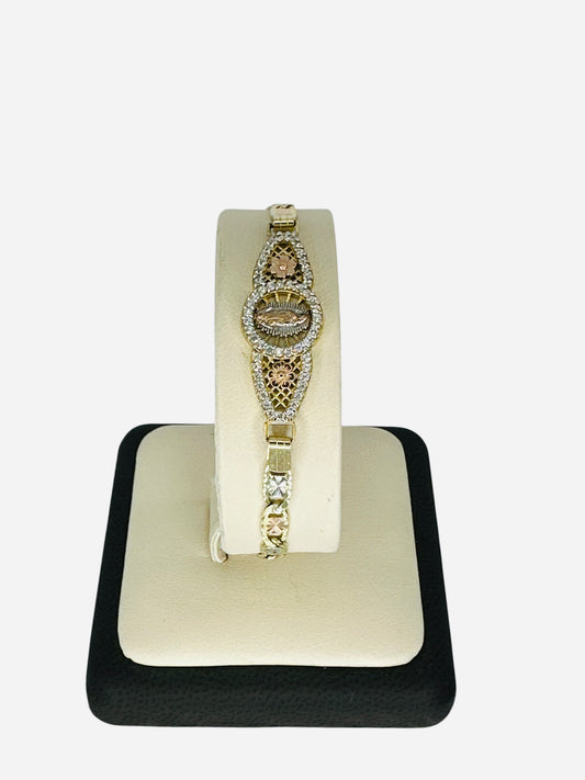 Brazalete de la Virgen 10k 5g