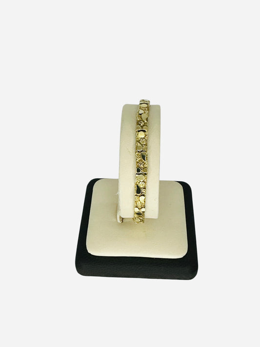 Brazalete de nuggets 10k 7.8g