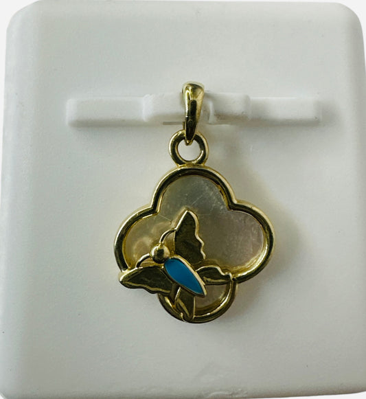 Trébol con mariposa  10k 0.9g