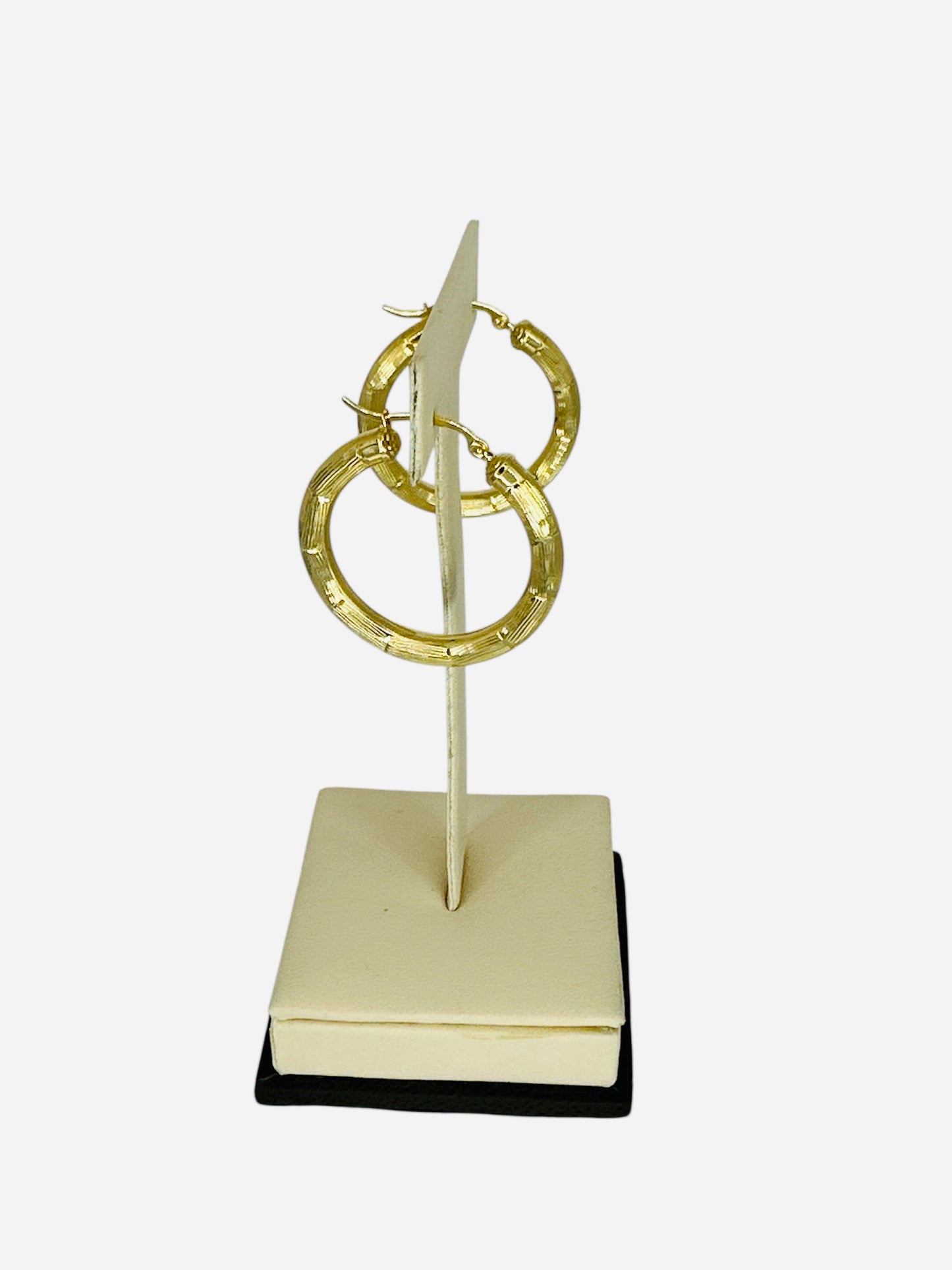 Argollas medianas 14k 3.8g