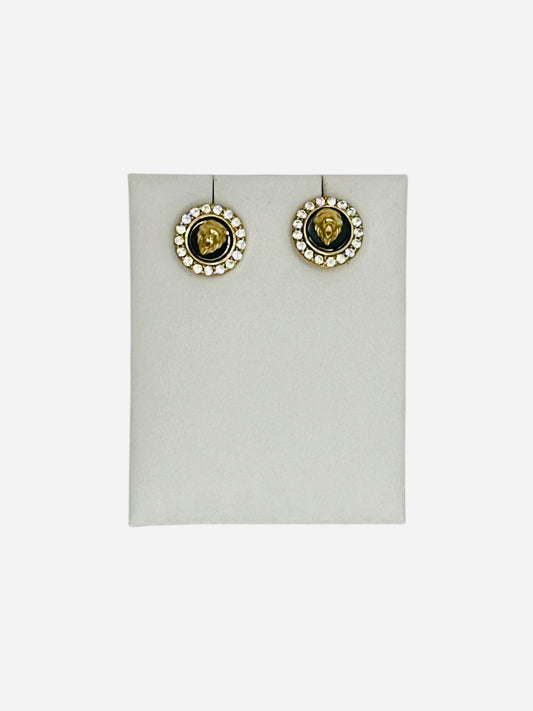 Pendiente Versace 10k 2.4g