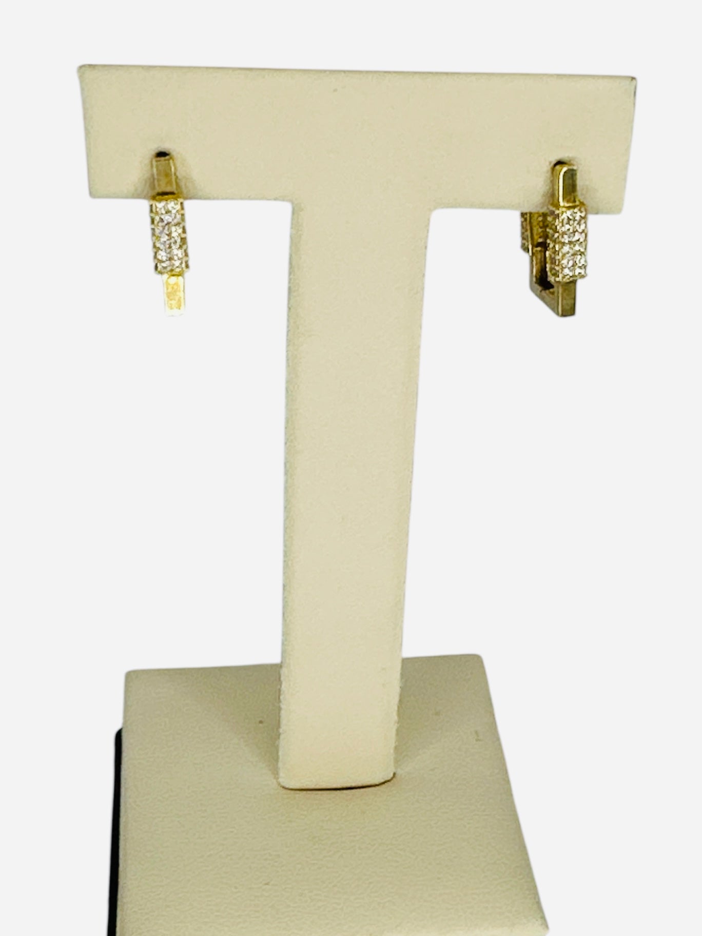 pendientes de oro 10k 2.8g